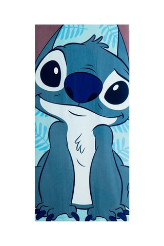 Serviette de plage et lunettes de piscine Stitch Lilo et Stitch Disney - Bleu