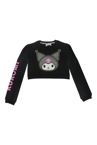 Sweat Kuromi Hello Kitty Sanrio - Noir