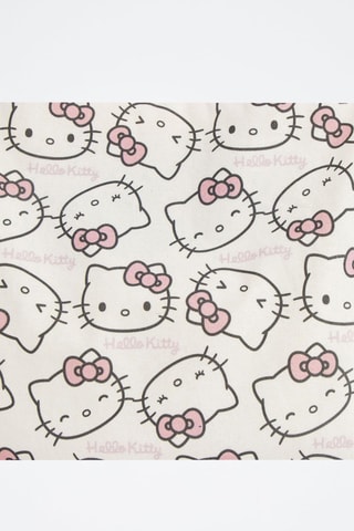 Tote bag Hello Kitty Sanrio - Noir, beige et rose