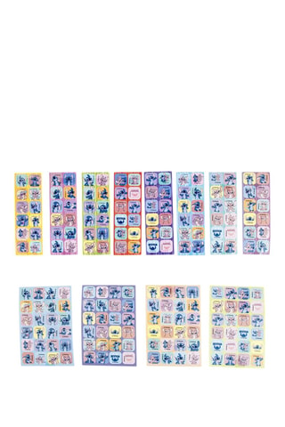 Pack d'autocollants Stitch Lilo et Stitch Disney - 1000 pièces