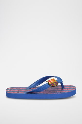 Tongs FC Barcelone - Bleu