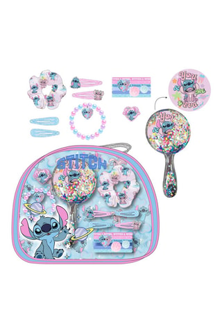 Coffret accessoires de beauté Stitch Lilo et Stitch Disney - 13 pièces