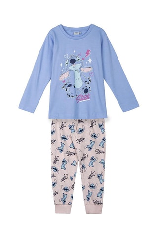 Pyjama Stitch Lilo et Stitch Disney - Bleu et rose
