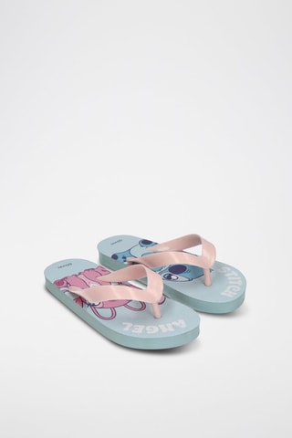 Tongs Stitch et Angel Lilo et Stitch Disney - Bleu