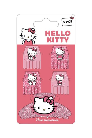 5 pinces crabes Hello Kitty Sanrio
