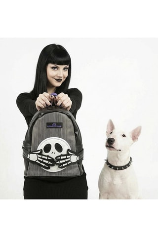 Sac à dos L'Étrange Noël de monsieur Jack - Noir - Blanc et noir