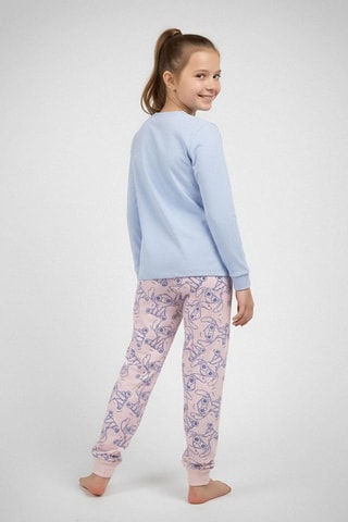 Pyjama Stitch Lilo et Stitch Disney - Bleu, violet et rose