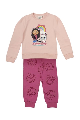 Sweat et pantalon Gabby et la Maison Magique - Rose