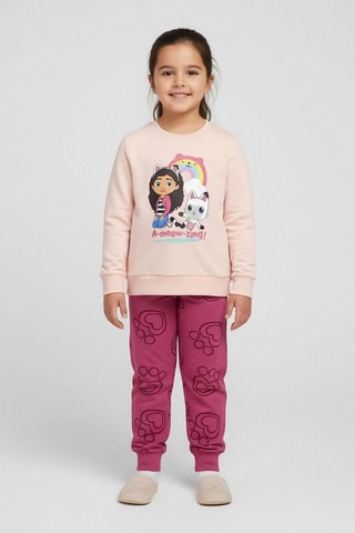 Sweat et pantalon Gabby et la Maison Magique - Rose