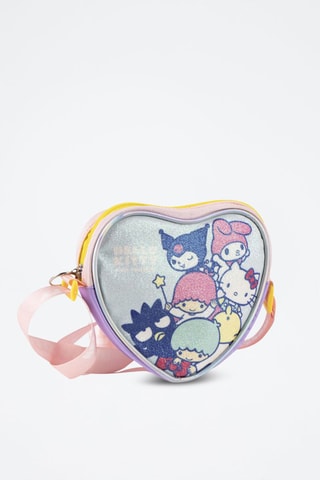 Sac bandoulière Hello Kitty Sanrio - Ciel - Bleu et violet