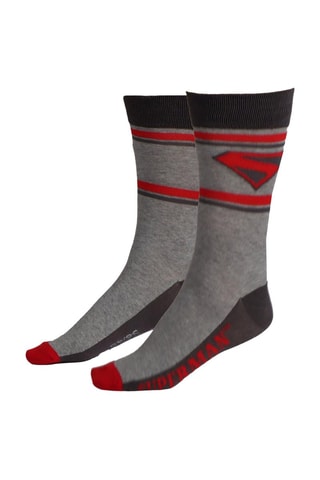 3 paires de chaussettes Superman La Ligue des Justiciers DC Comics - Multicolore