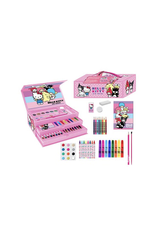 Mallette de coloriage Hello Kitty - 42 pièces