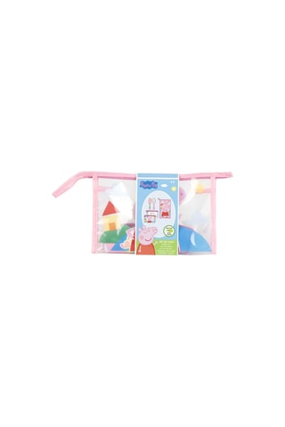 Trousse de toilette garnie Peppa Pig - 2 pièces - Orange et rose