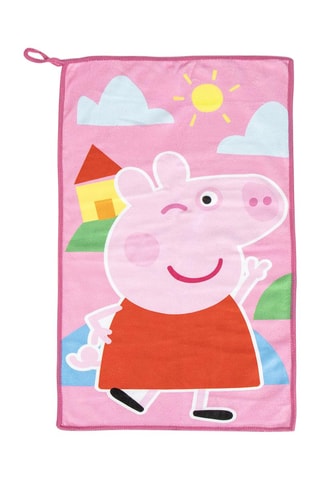 Trousse de toilette garnie Peppa Pig - 2 pièces - Orange et rose