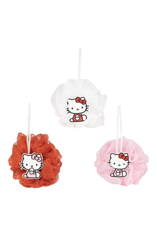 3 éponges de bain Hello Kitty Sanrio