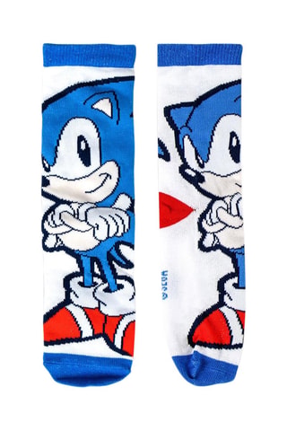 4 paires de chaussettes Sonic - Multicolore