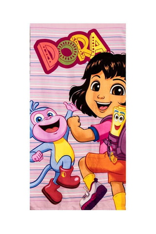 Ensemble 3 pièces Dora et Babouche Dora l'exploratrice - Rose