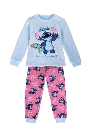 Pyjama Stitch Lilo et Stitch Disney - Ciel et rose - Bleu et rose