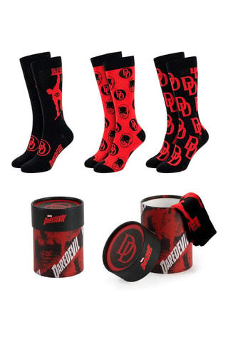 3 paires de chaussettes Daredevil DC Comics - Multicolore