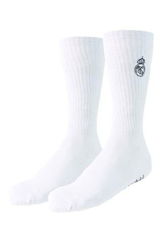 2 paires de chaussettes Real Madrid - Blanc