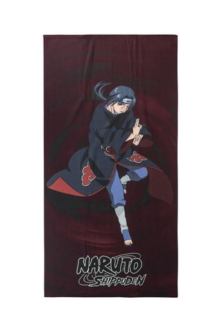 Serviette de plage Naruto - Rouge foncé - Rouge