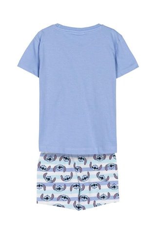 Pyjama Stitch Lilo et Stitch Disney - Bleu - Noir, bleu et rose