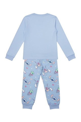 Pyjama Stitch Lilo et Stitch Disney - Bleu et jaune