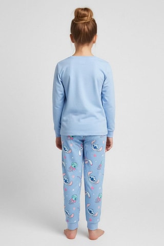 Pyjama Stitch Lilo et Stitch Disney - Bleu et jaune