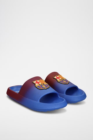 Claquettes FC Barcelone - Bleu