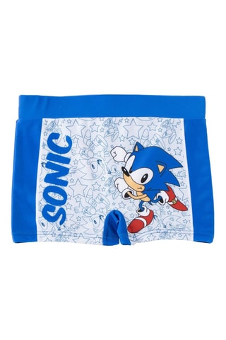 Boxer de bain Sonic et Knuckles Sonic - Bleu