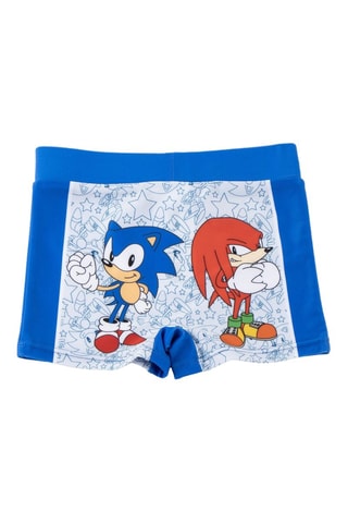 Boxer de bain Sonic et Knuckles Sonic - Bleu