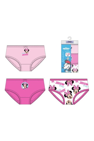 3 culottes Minnie Disney - Multicolore