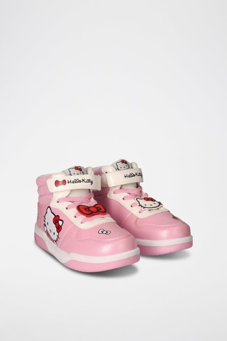 Baskets montantes Hello Kitty Sanrio - Rose