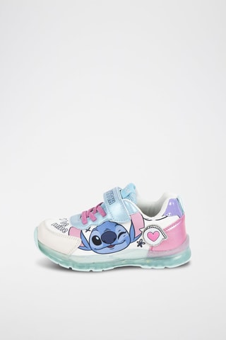 Baskets Stitch Lilo et Stitch Disney - Blanc et rose