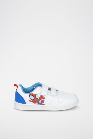 Baskets Spider-Man Avengers Marvel - Blanc et bleu