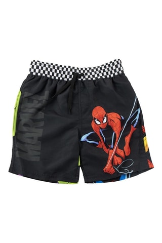 Short de bain Avengers Marvel - Noir