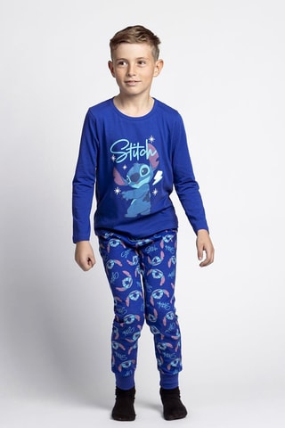 Pyjama Stitch Lilo et Stitch Disney - Bleu et rose