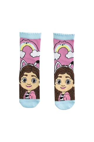 3 paires de chaussettes Gabby et la Maison Magique - Blanc, marron et rose
