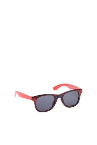 Lunettes de soleil enfant et trousse Spider-Man Avengers Marvel - UV400 - Noir, rouge et marron