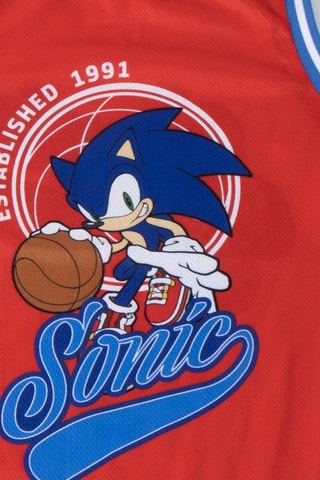 Débardeur et short Sonic Sonic le Hérisson - Rouge et bleu