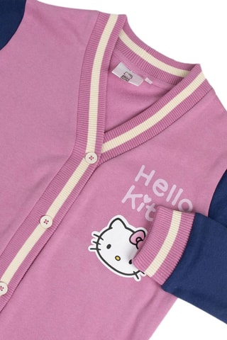 Veste Hello Kitty Sanrio - Blanc, noir et rose