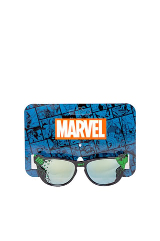 Lunettes de soleil enfant Hulk Avengers Marvel - Verres effet miroir - UV400 - Vert