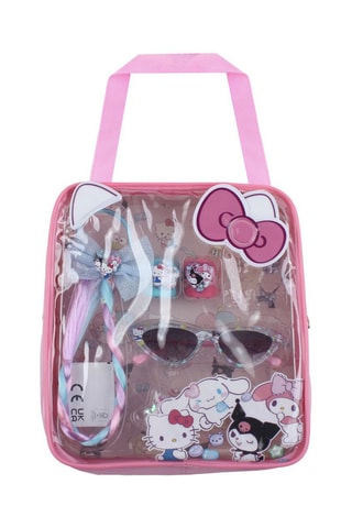 Coffret accessoires de beauté Hello Kitty Sanrio - 14 pièces