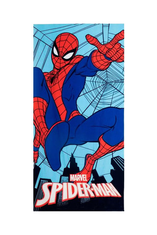 Serviette de plage et lunettes de piscine Spider-Man Marvel - Bleu
