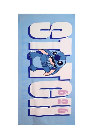 Serviette de plage Stitch Lilo et Stitch Disney - 90 x 190 cm - Multicolore