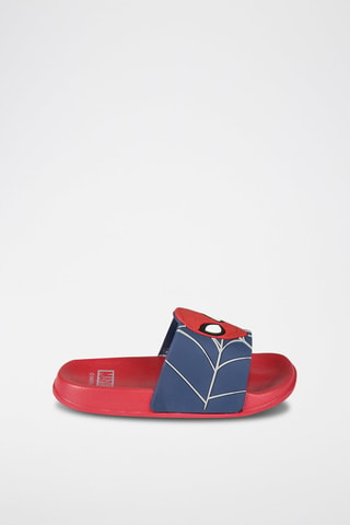 Claquettes Spider-Man Avengers Marvel - Rouge et bleu