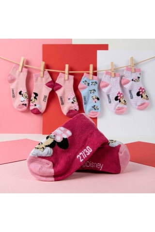 7 paires de chaussettes Minnie Disney - Multicolore