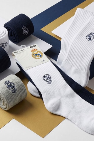 3 paires de chaussettes Real Madrid - Multicolore
