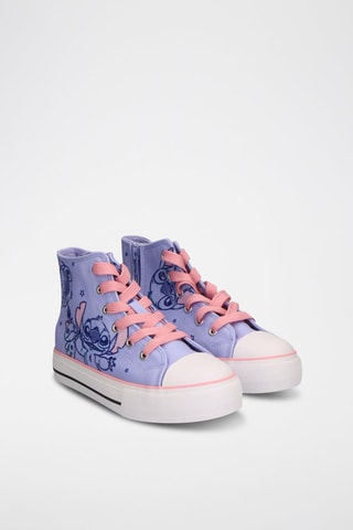 Baskets montantes Stitch Lilo et Stitch Disney - Bleu