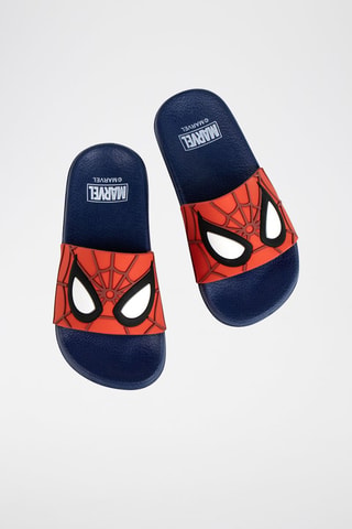 Mules Spider-Man Avengers Marvel - Blanc, noir et rouge